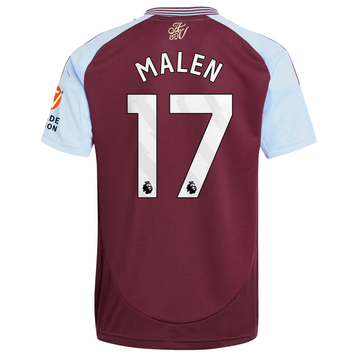 AVFC AVFC AVFC aston villa adidas home shirt 2024-25 with malen 17 printing – Exclusive Aston Villa Collection – Exclusive Aston Villa Collection - Exclusive Aston Villa Collection