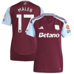 AVFC AVFC AVFC AVFC aston villa adidas home shirt 2024-25 – womens with malen 17 printing – Exclusive Aston Villa Collection – Exclusive Aston Villa Collection – Exclusive Aston Villa Collection - Exclusive Aston Villa Collection