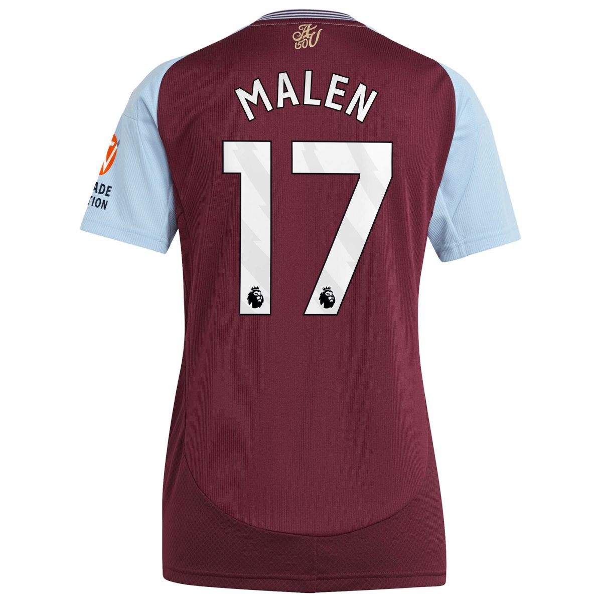 AVFC AVFC AVFC AVFC aston villa adidas home shirt 2024-25 – womens with malen 17 printing – Exclusive Aston Villa Collection – Exclusive Aston Villa Collection – Exclusive Aston Villa Collection - Exclusive Aston Villa Collection
